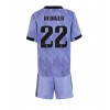 Baby Fußballbekleidung Real Madrid Antonio Rudiger #22 Auswärtstrikot 2022-23 Kurzarm (+ kurze hosen)